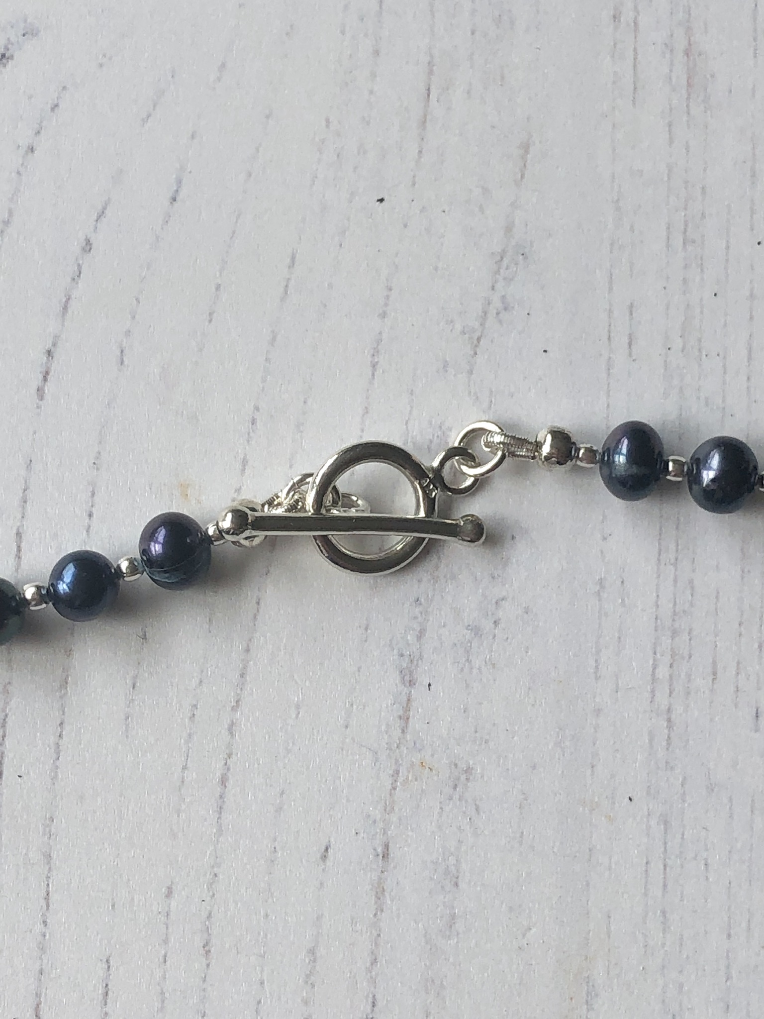 Black Pearl Necklace - Image 4