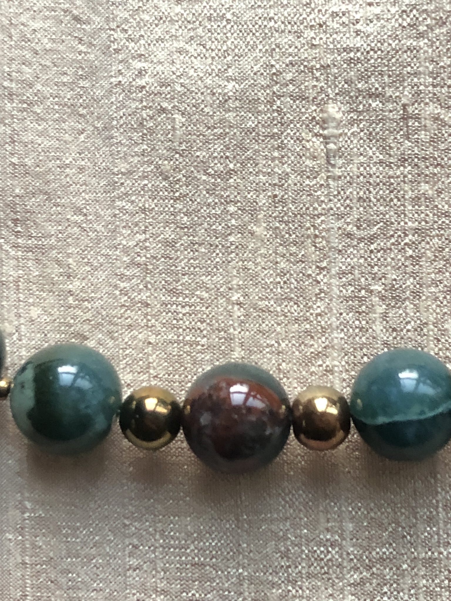 Jasper and Onyx Necklace - Image 3