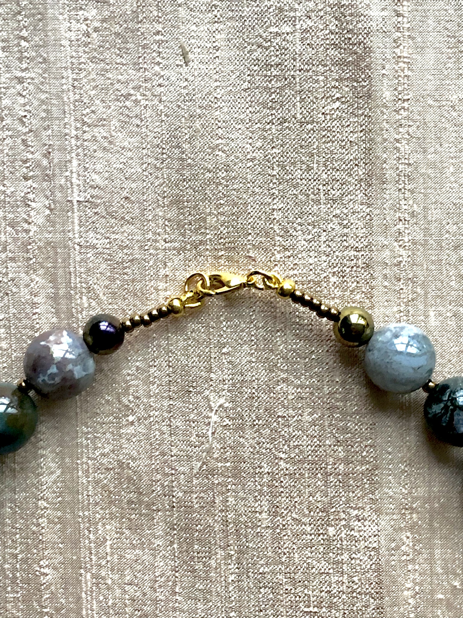 Jasper and Onyx Necklace - Image 4