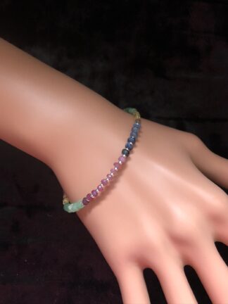 Image for Multi Gem Stacker Bracelet 2