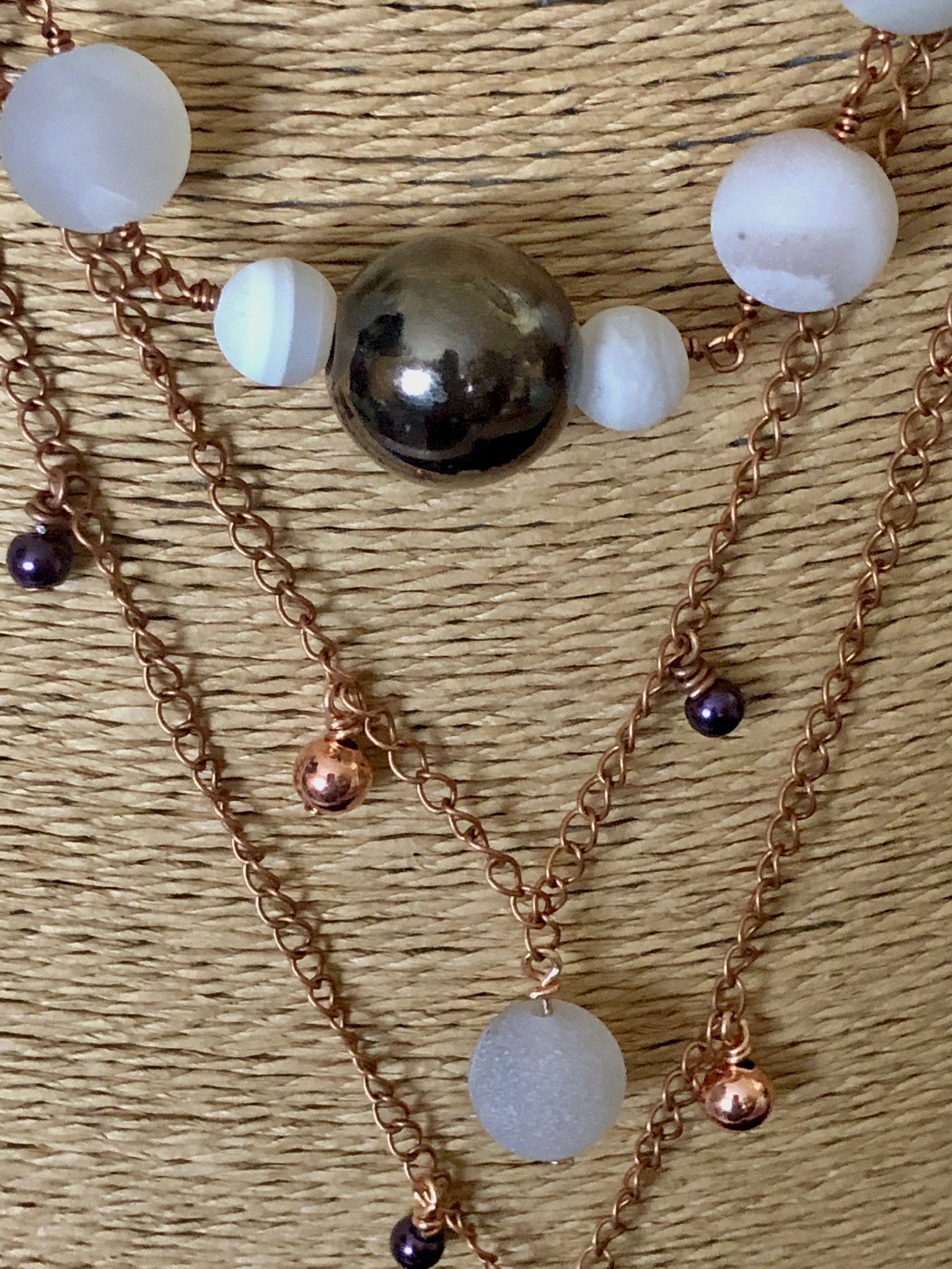 Image for Layered Druzy necklace 5