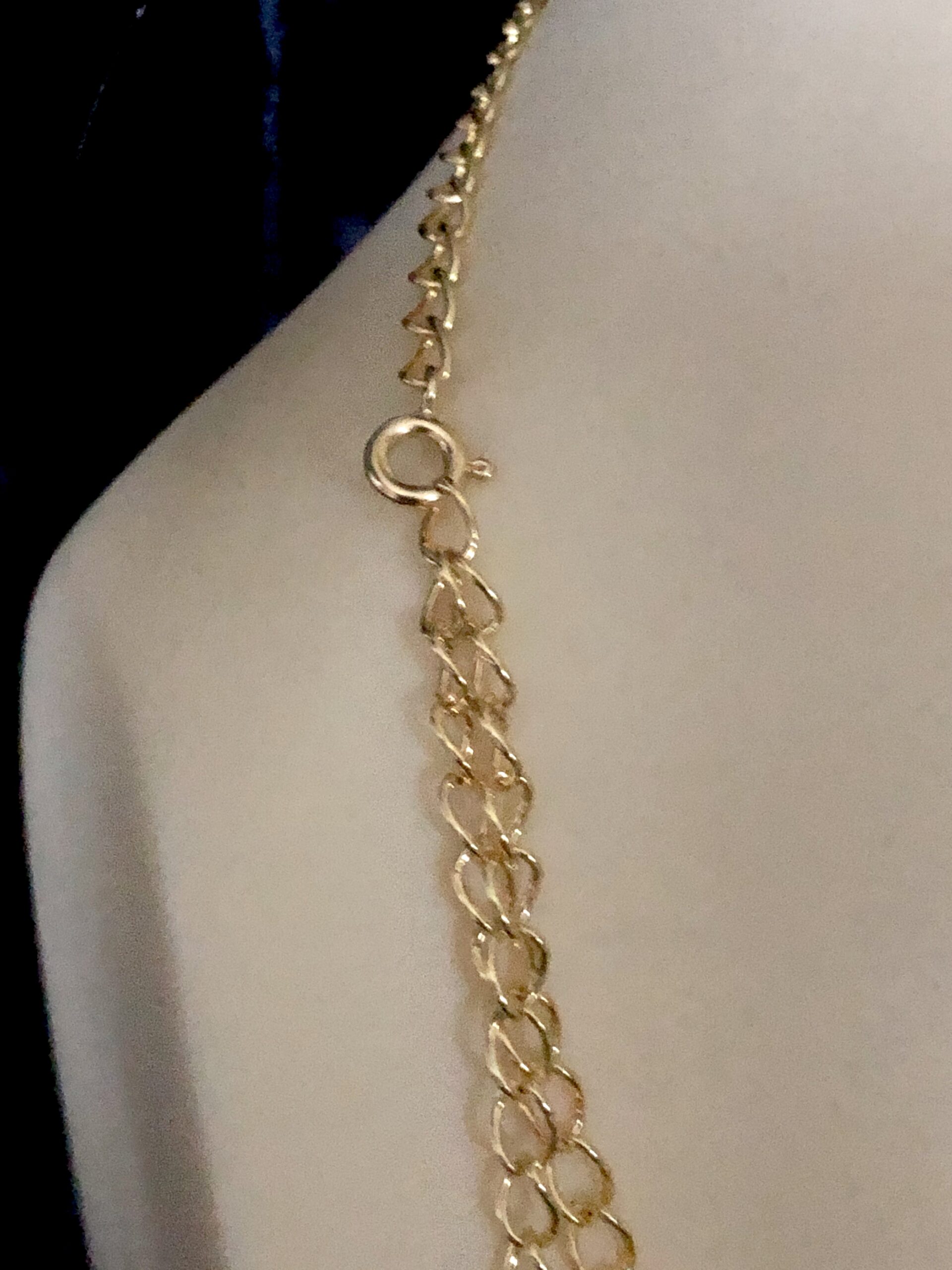 Image for Amethyst Tassel Mobius Link Necklace 5