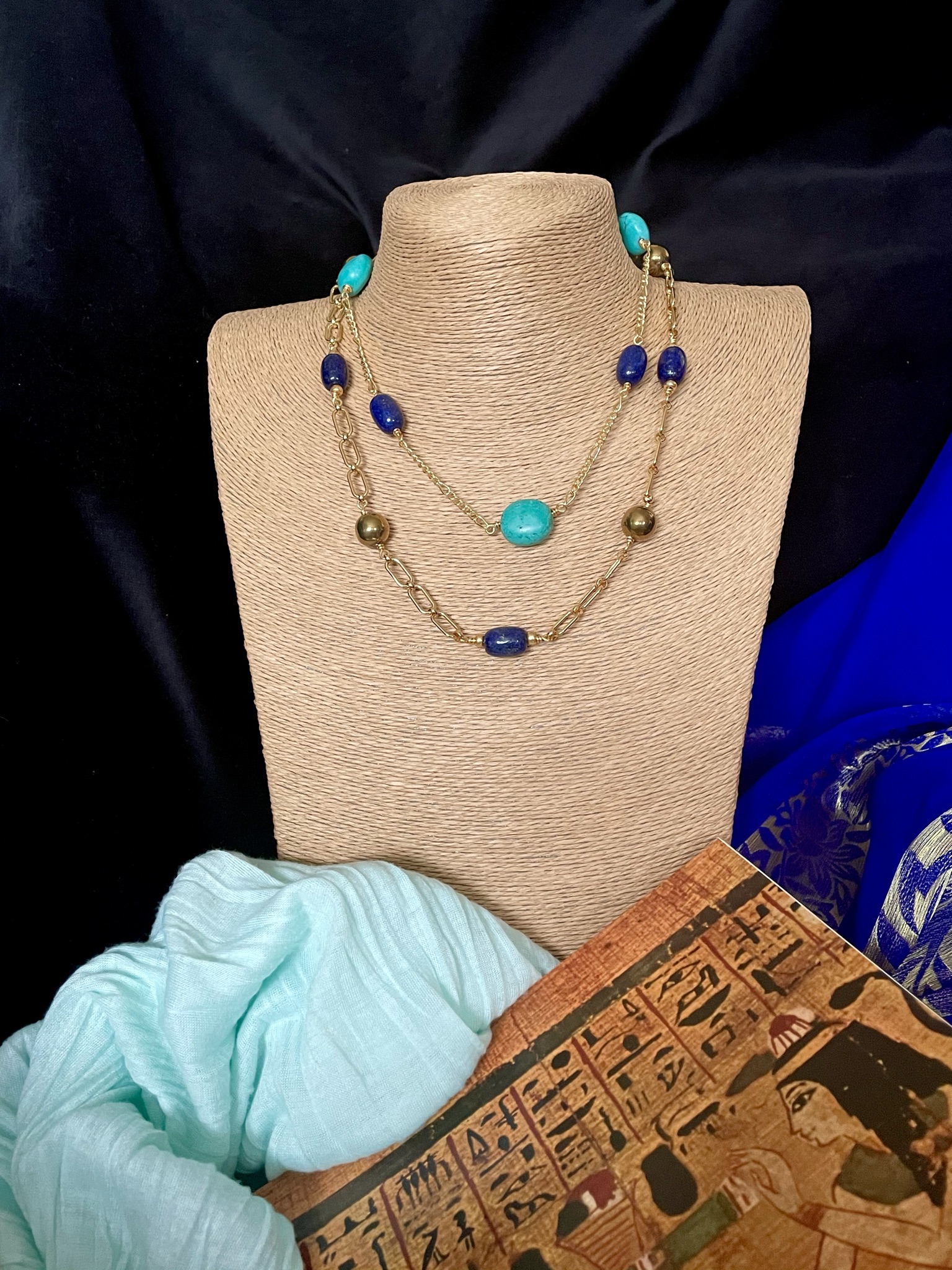 Image for Cleo and Nefertari Necklaces