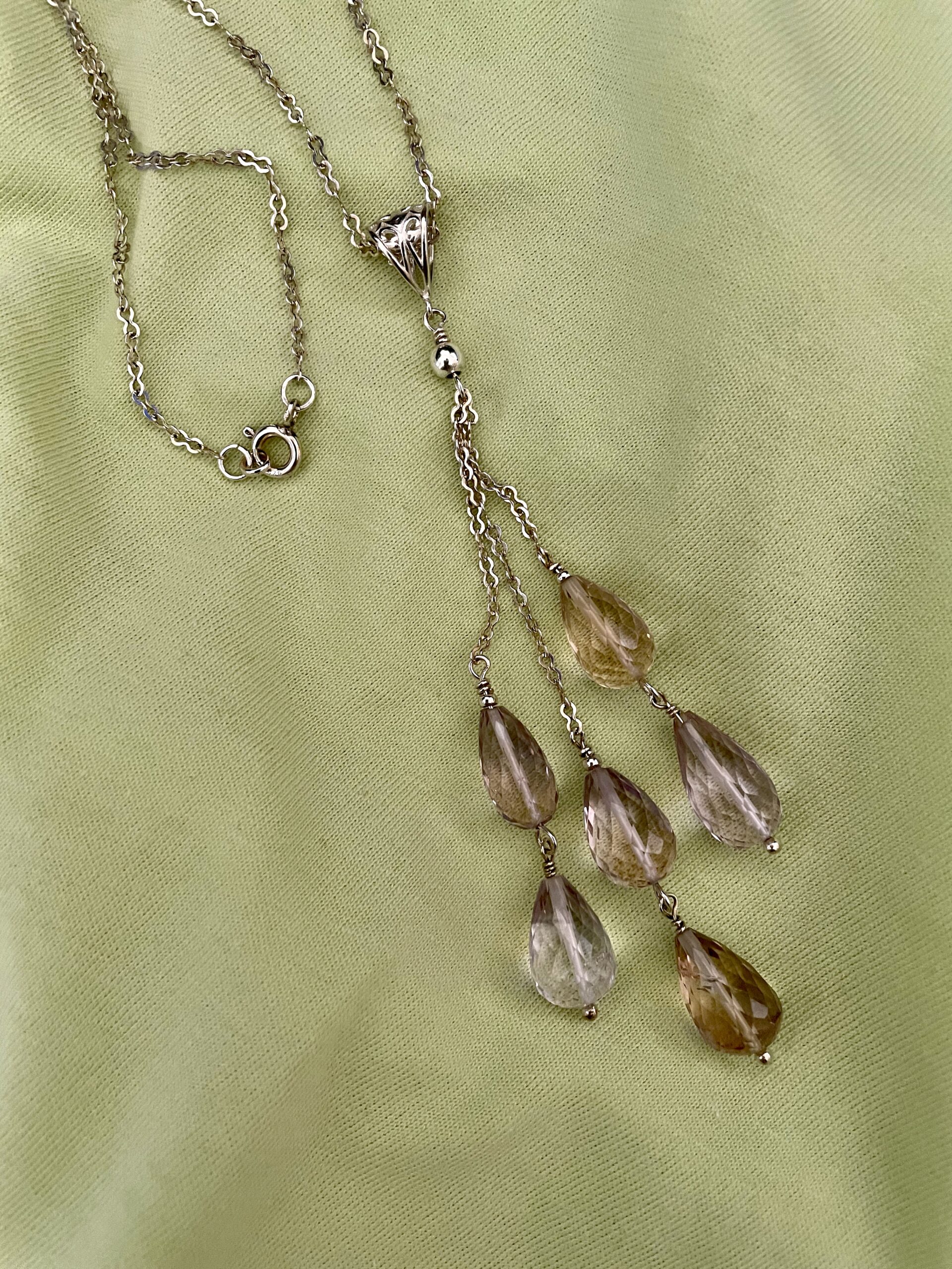 Image for Ametrine and daffodils pendant 6