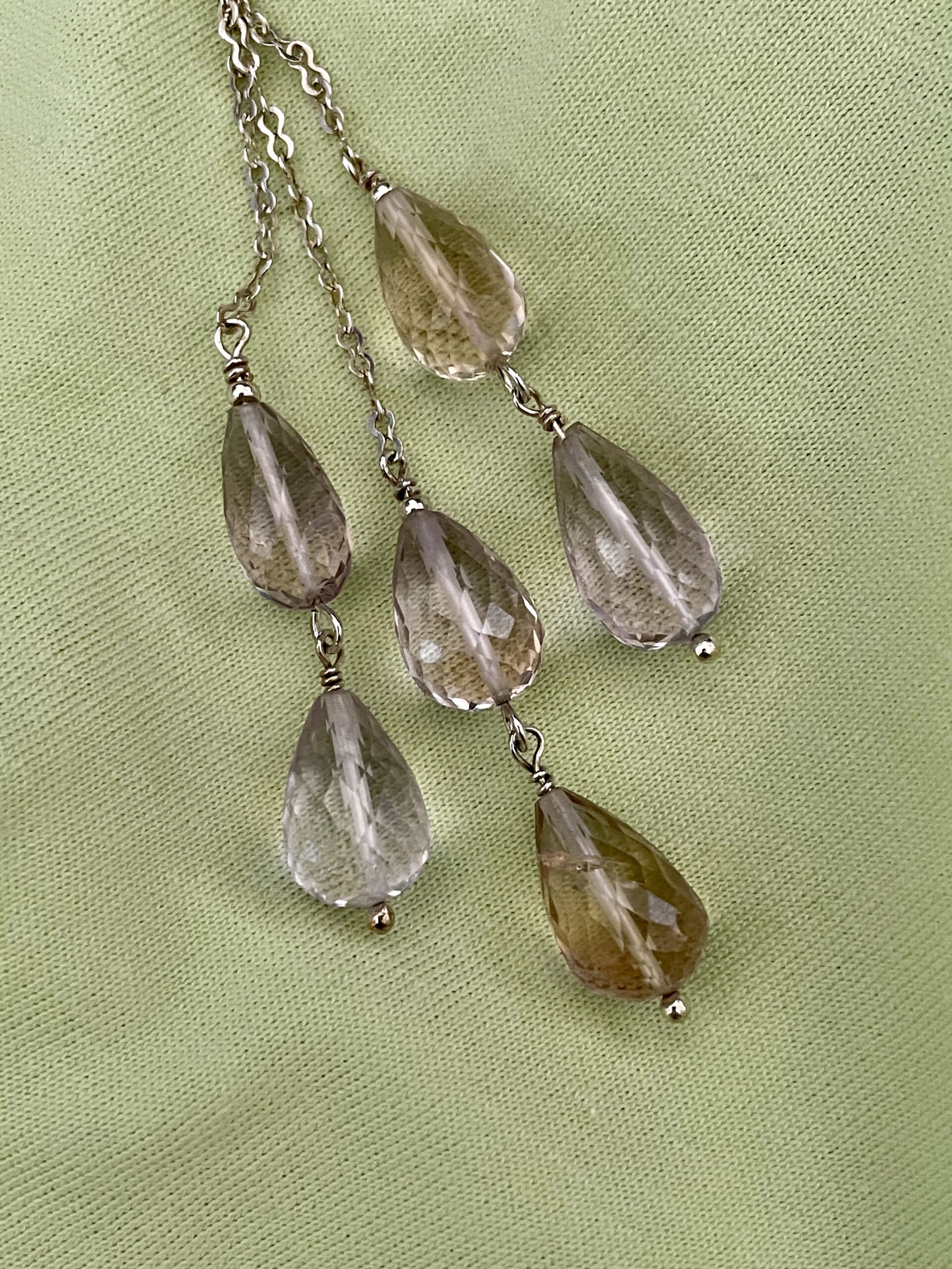 Image for Ametrine and daffodils pendant 7